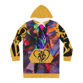 Women's HIP HOP ART Hoodie Dress (AOP)